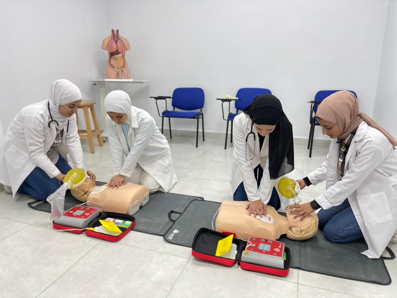Establishing the first specialized center for “cardiac resuscitation” at the level of public universities at Al Hussein bin Talal University
